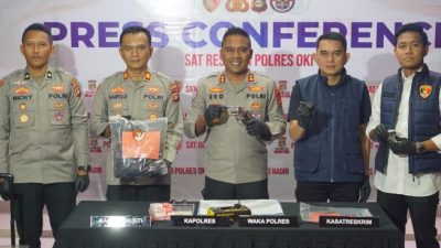 Dada Kiri Pemuda OKI Tertembak Senjata Rakitan Teman Saat Live