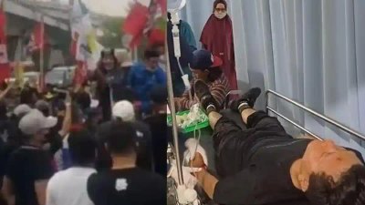 Peliputan Demo Karhutla Palembang Berdarah,